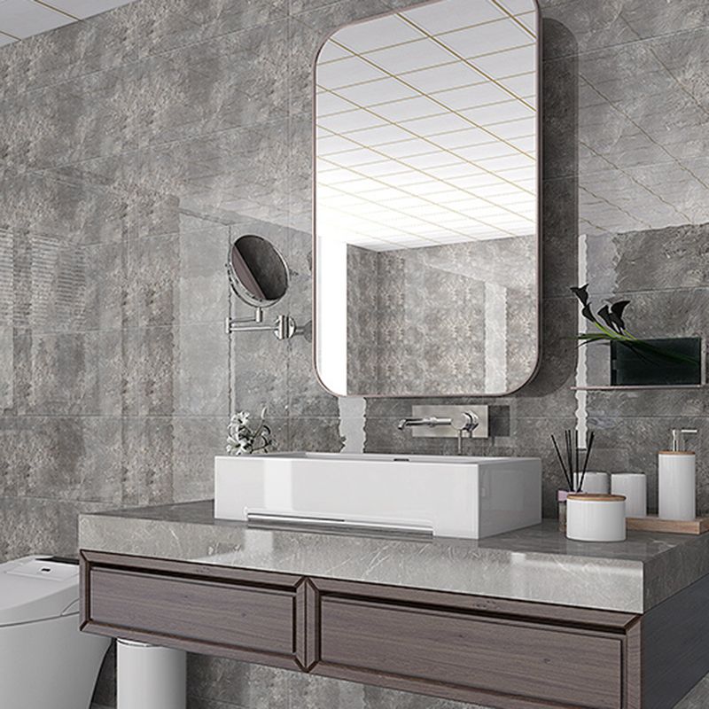 Kalsten | Single Tile Peel and Stick Back Splash Modern Style Bathroom Peel and Stick Back Splash