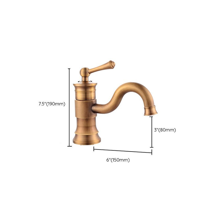 Kalsten | Classic basin mixer with swivel spout, single lever basin mixer