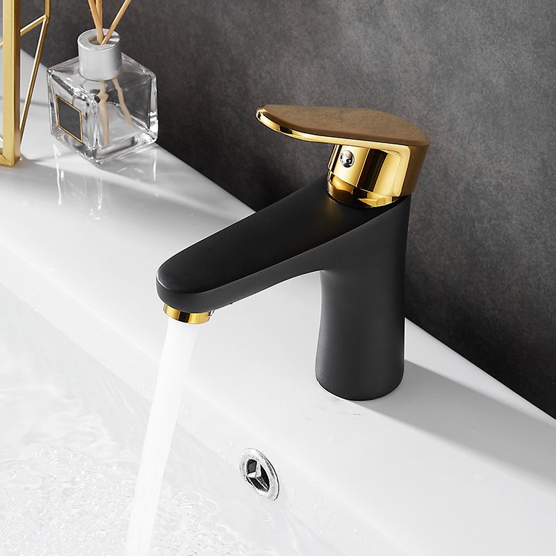 Black & Gold Vessel Sink Mixer Tap