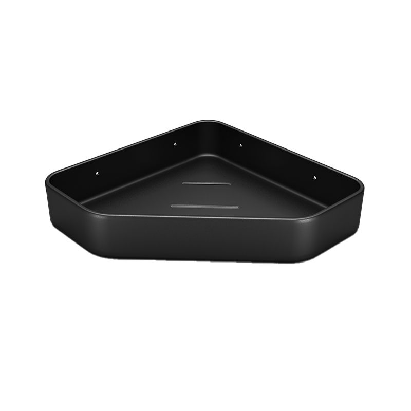 Kalsten | Matt black bathroom accessories set Modern anti-rust 1/2/3-piece bathroom shelf