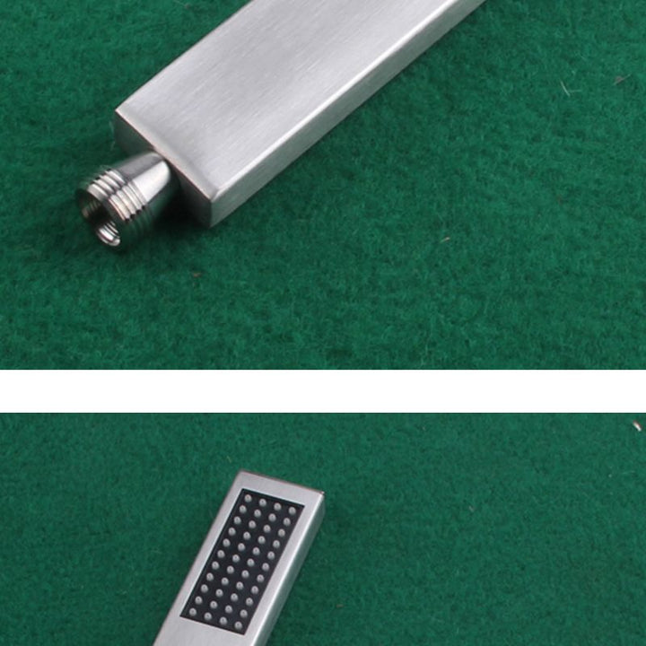 Kalsten | Simple Rectangle Shower Head 304 Stainless Steel Hand Shower