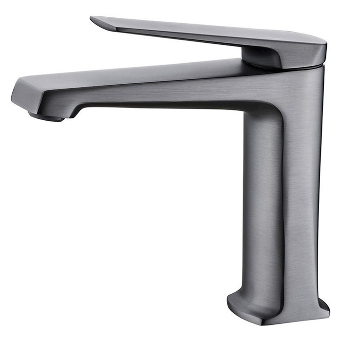 Kalsten | Modern centerset bathroom faucet Solid color copper faucet for the bathroom