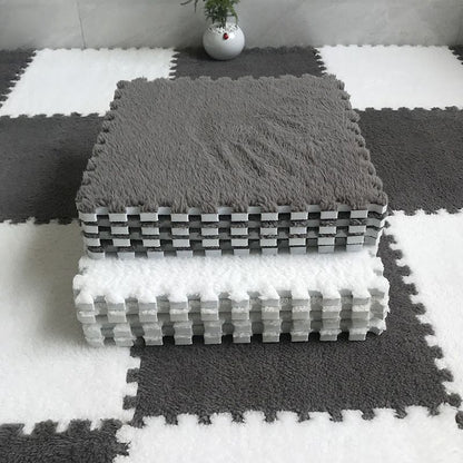 BowLift | Color-Fading-Resistant Carpet Tile Solid Interlocking Carpet Tile