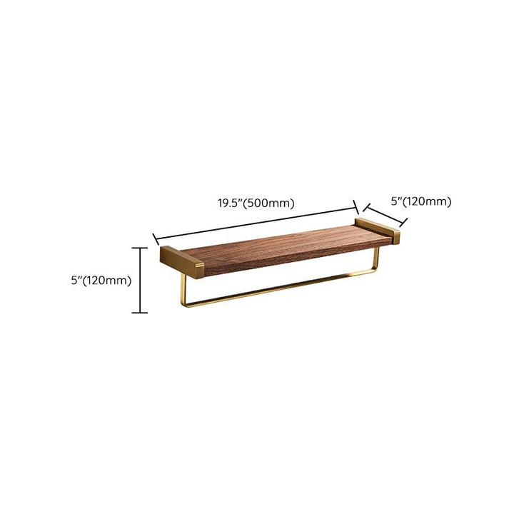 Kalsten | Modern Gold Bathroom Accessory Set Bathroom Shelf Paper Holder Bathroom Accessory Set