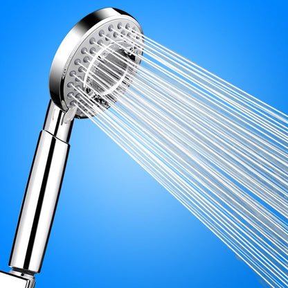 BowLift | Modern Showerhead Adjustable Spray Pattern Round Showerhead