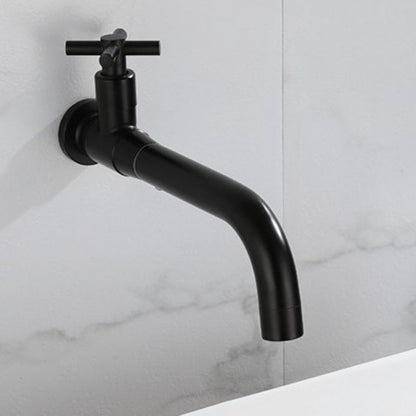 Brehn | Modern Single-Handle Basin Faucet, Single-Hole Wall-Mounted Bathroom Faucet