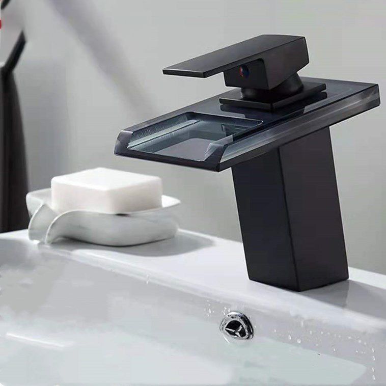 Kalsten | Single-Handle Basin Faucet 1-Hole Widely Used Bathroom Sink Faucet with LED Lighting