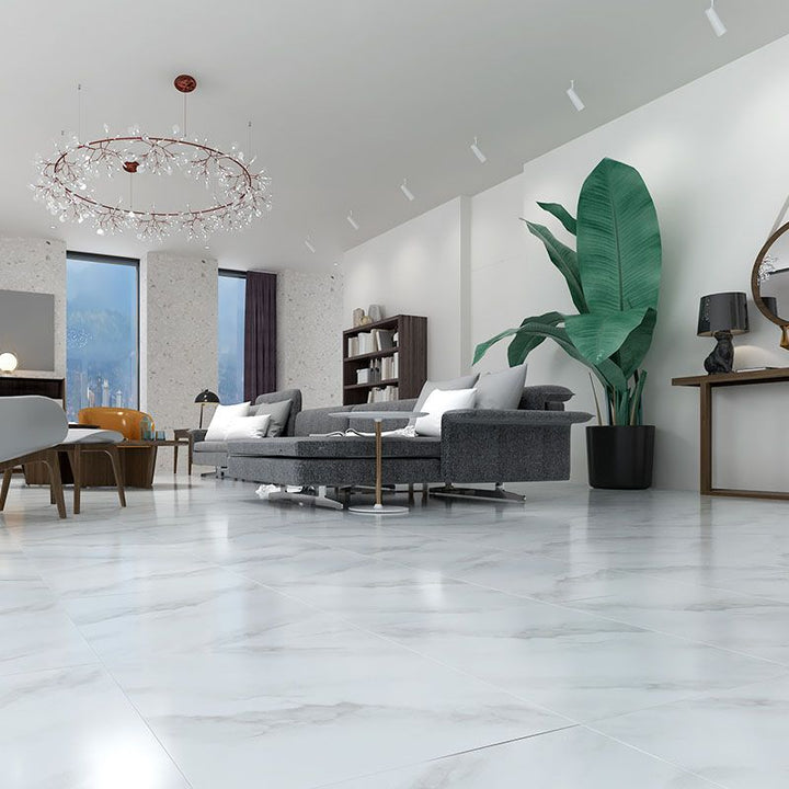 Kalsten | Stone look PVC flooring low gloss peel and stick vinyl flooring