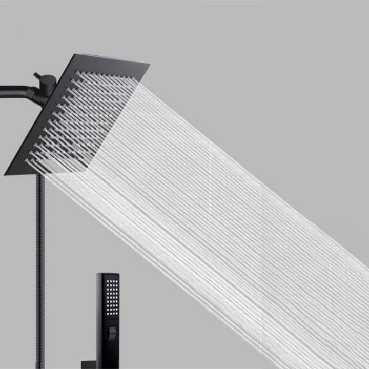 Kalsten | Traditional Square Dual Shower Heads Metal Wall Mounted Dual Shower Heads