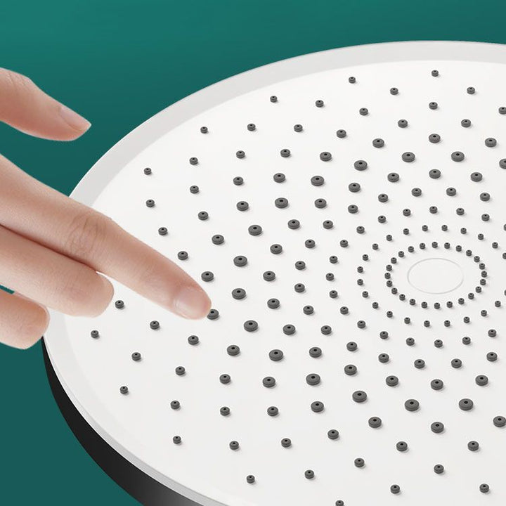 Kalsten | Round Fixed Shower Head High Flow Aerated Wall Mount Shower Head