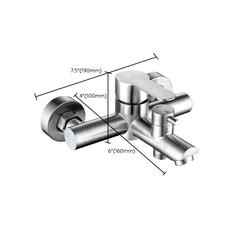 Kalsten | Popular Bathtub Filling Station Trim 304 Stainless Steel Wall Mounted Bathtub Filling Station