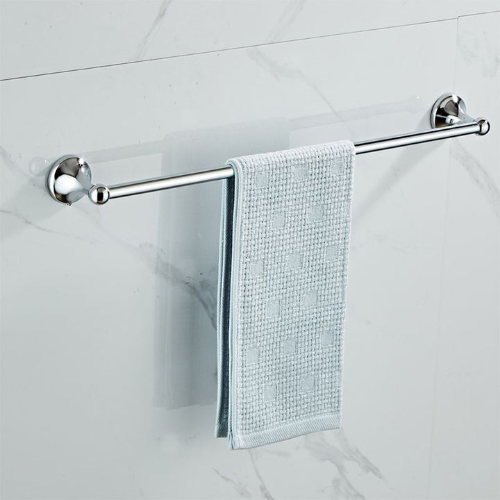 Kalsten | Metal Bathroom Set Traditional Style Chrome Bathroom Accessories Set