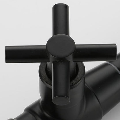 Brehn | Modern Single-Handle Basin Faucet, Single-Hole Wall-Mounted Bathroom Faucet