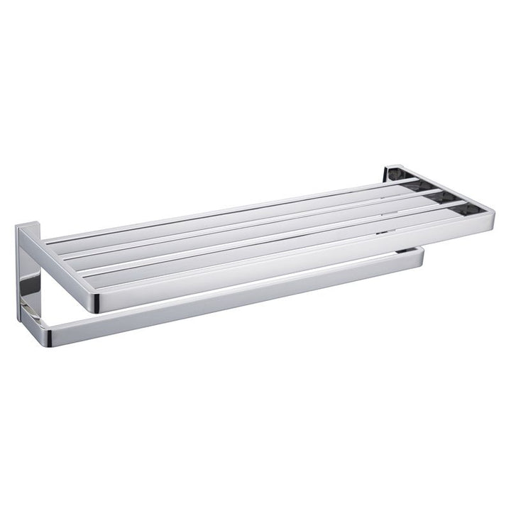 Kalsten | 5-piece modern bathroom accessories as single item or in set Polished chrome bathroom set