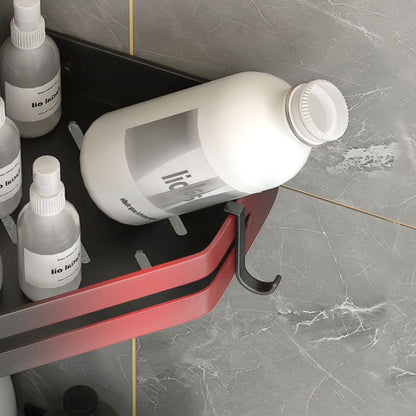 BowLift | Modern 2/3-piece Bathroom Set Stainless Steel Triangle Bath Shelf made of Aluminum