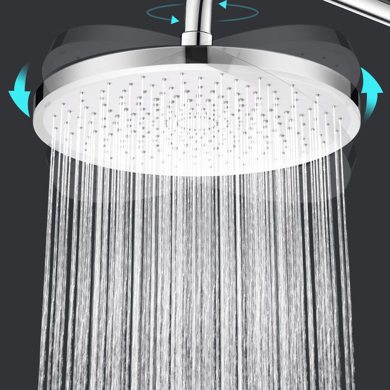 Kalsten | Round Fixed Shower Head High Flow Aerated Wall Mount Shower Head
