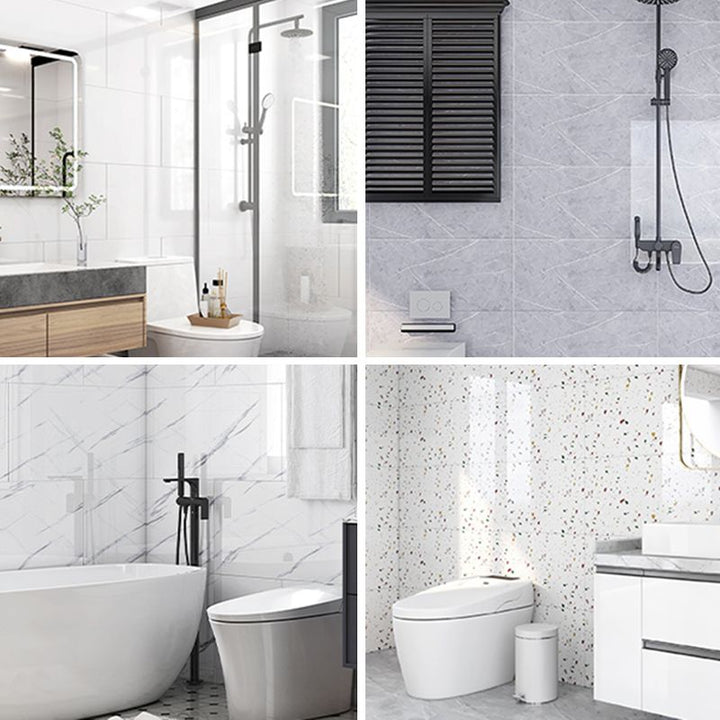 Kalsten | Single Tile Peel and Stick Back Splash Modern Style Bathroom Peel and Stick Back Splash