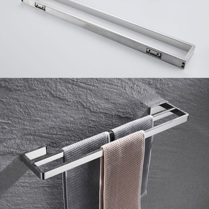 Kalsten | 5-piece modern bathroom accessories as single item or in set Polished chrome bathroom set