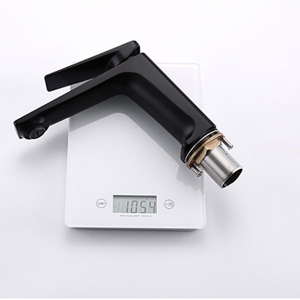 Kalsten | Modern centerset bathroom faucet Solid color copper faucet for the bathroom