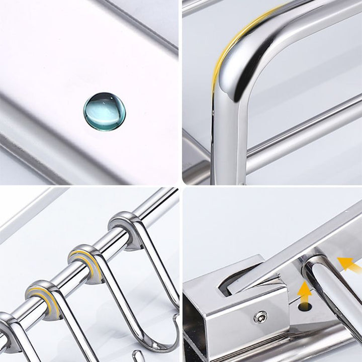 Kalsten | Silver Contemporary Bathroom Accessories As Individual Pieces Or As A Set
