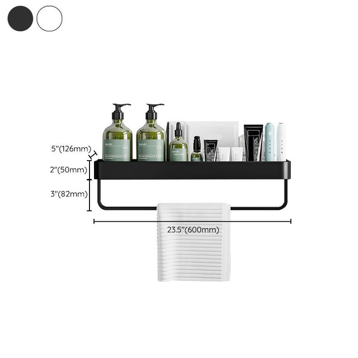 Kalsten | Contemporary Bathroom Accessories Hardware Set Aluminum Bathroom Shelf