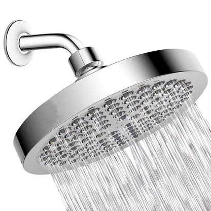 BowLift | Contemporary Shower Combination Fixed Shower Head Stainless Steel Wall Mounted Round Shower Head