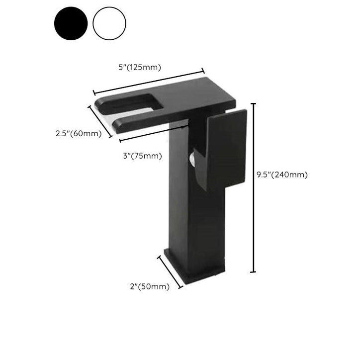 Kalsten | Single-Handle Basin Faucet 1-Hole Widely Used Bathroom Sink Faucet with LED Lighting