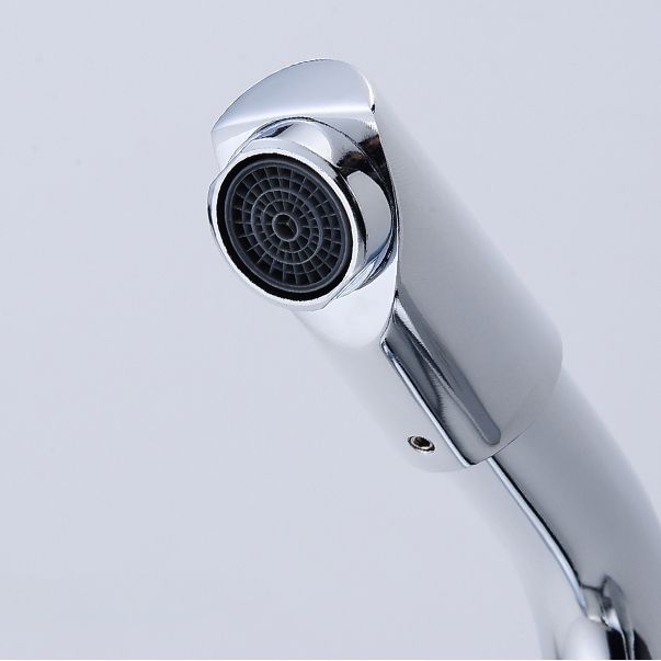 Kalsten | Chrome Round Washbasin Faucet with Swivel Spout for the Bathroom