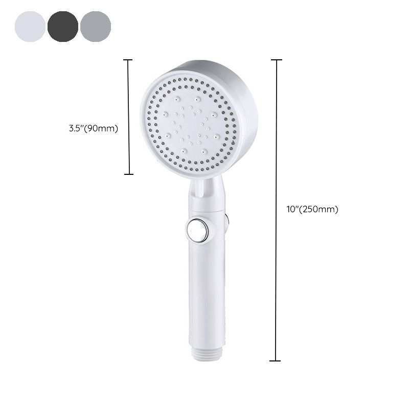 Kalsten | Plastic Scale Shower Head Adjustable Spray Pattern Shower Head
