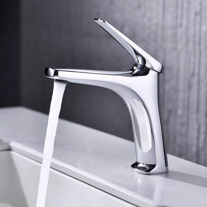 Kalsten | Contemporary Copper Vessel Tap Lever Low Arc Vessel Faucet