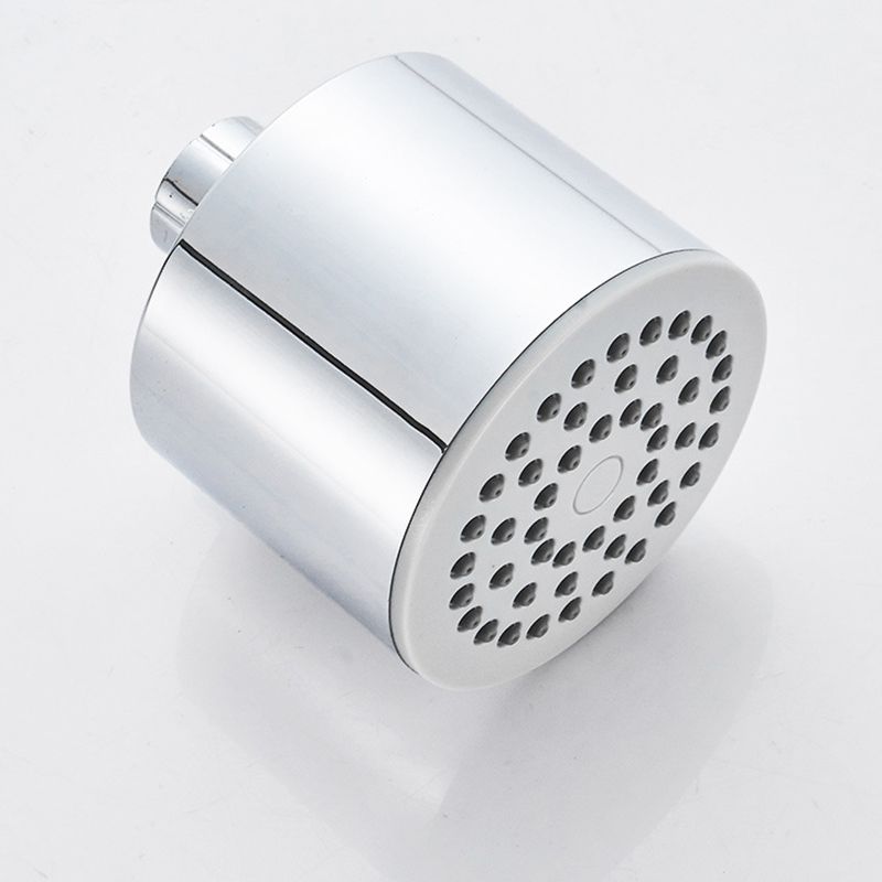 Kalsten | Round shower head made of stainless steel in silver wall-mounted shower head
