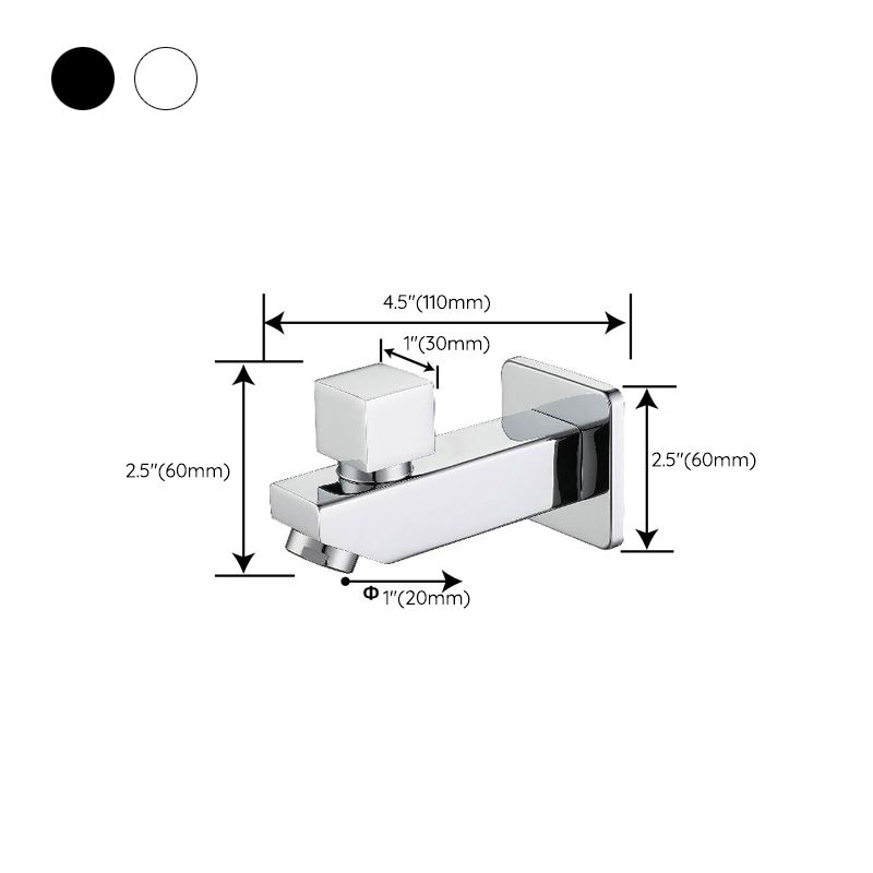 Kalsten | Widely used wall-mounted bathroom sink faucet cross handle low arch faucet