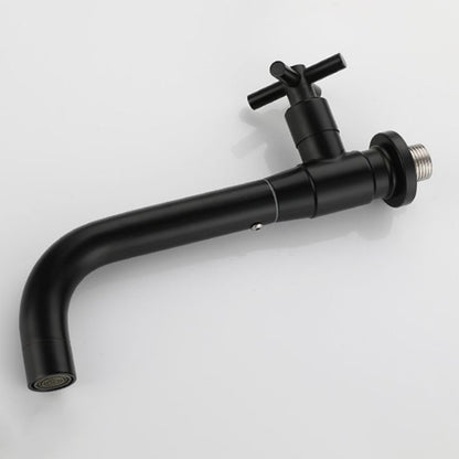 Brehn | Modern Single-Handle Basin Faucet, Single-Hole Wall-Mounted Bathroom Faucet