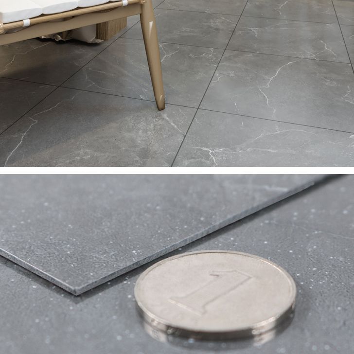 Kalsten | Peel and Stick Vinyl Floor Low Gloss Vinyl Floor with Marble Look