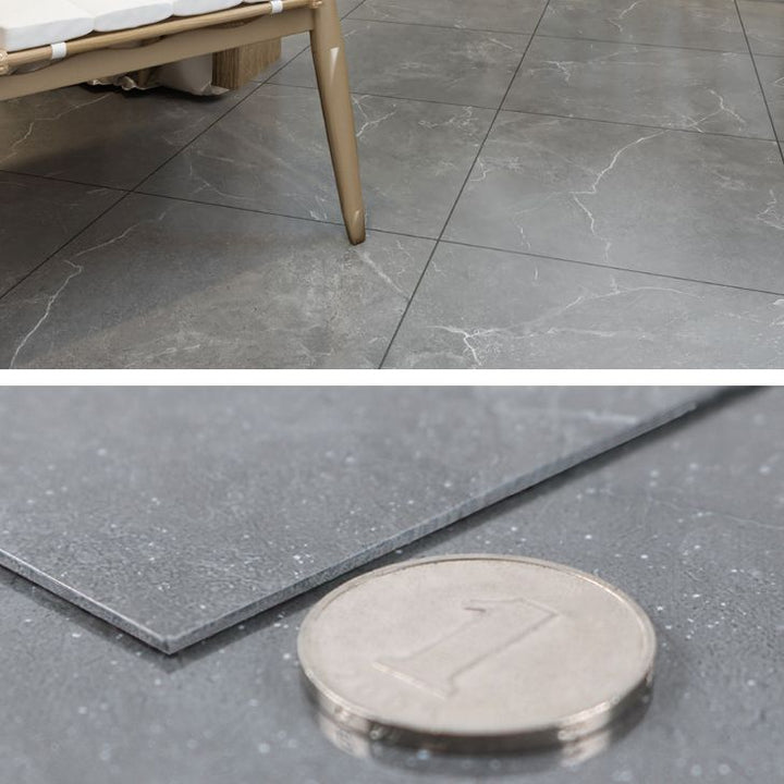 Kalsten | Peel and Stick Vinyl Floor Low Gloss Vinyl Floor with Marble Look