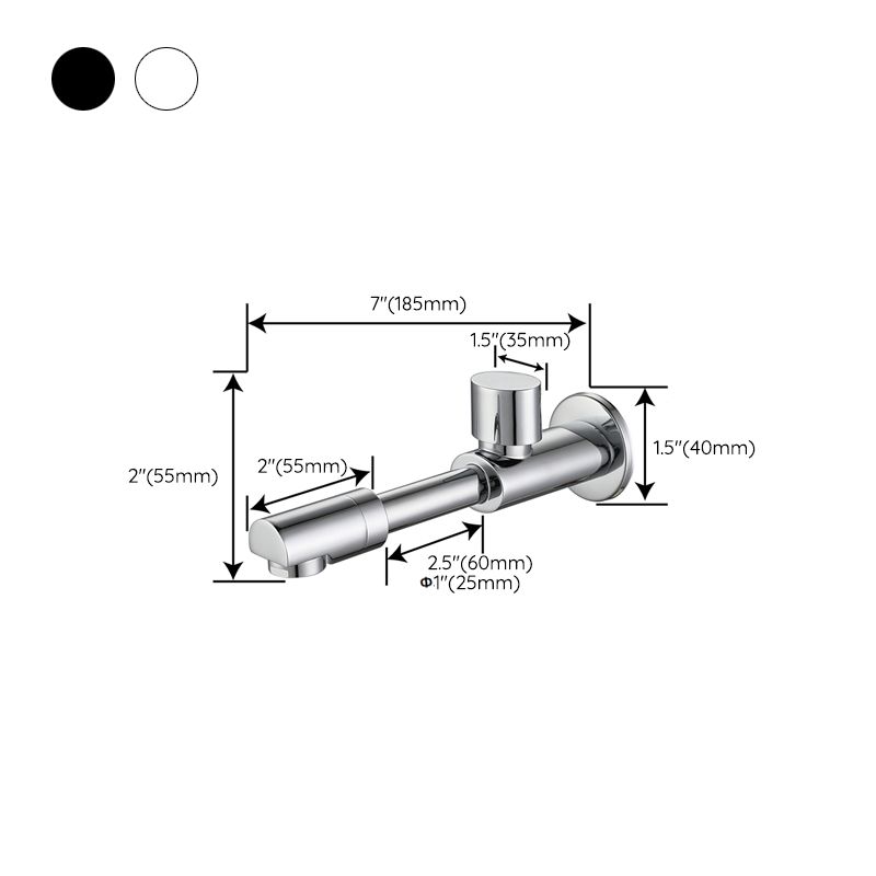 Kalsten | Widely used wall-mounted bathroom sink faucet cross handle low arch faucet