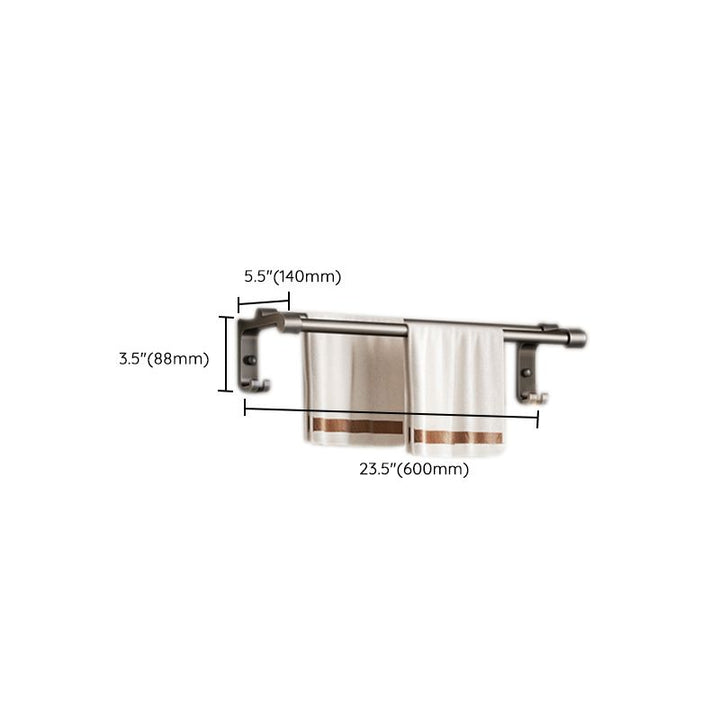 Kalsten | Modern Stainless Steel Bathroom Shelf Bathroom Accessories Set Towel Holder Bathroom Set