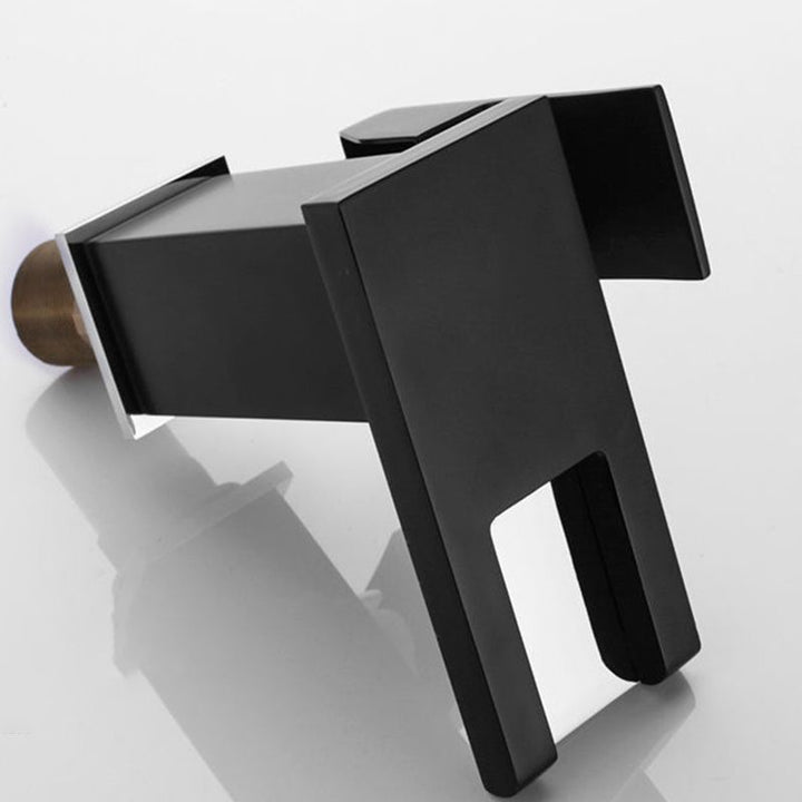 Modern Brass Faucet – LED Waterfall Mixer Valve