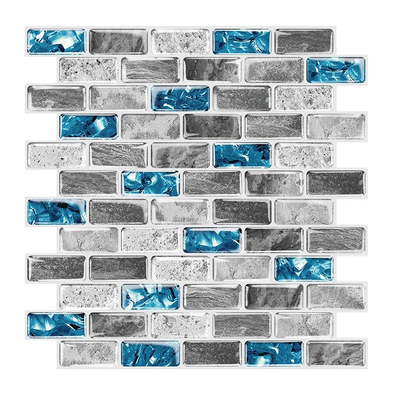 BowLift | Peel and Stick Wall Tile Water Repellent Rectangle PVC Peel & Stick Subway Tile