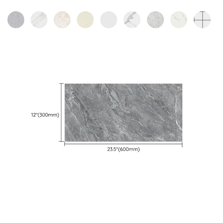 Noxord | PVC Peel and Stick Wall Paneling Rectangular Individual Panels Wallpaper