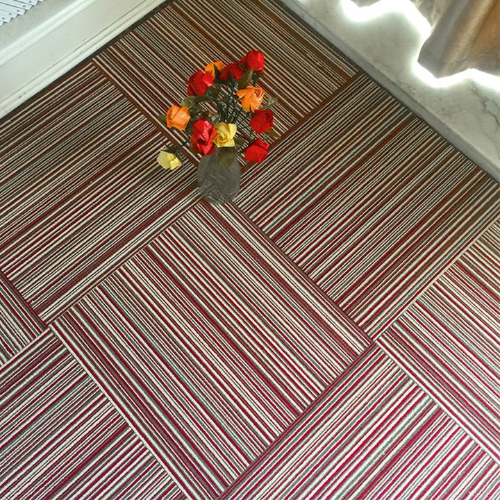 Self-Adhesive Carpet Floor Tiles