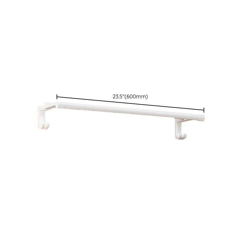 Kalsten | Modern Bathroom Hardware Set Towel Bar White Bath Shelf Bathroom Hardware Set
