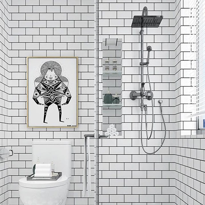 Kalsten | Modern Bathroom Peel and Stick Wall Tile Single Tile Peel and Stick Wall Tile