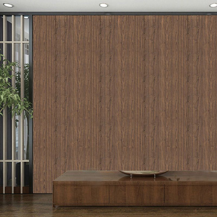 Kalsten | Living Room Wall Paneling Peel and Stick Wood Look Design Waterproof Wall Paneling