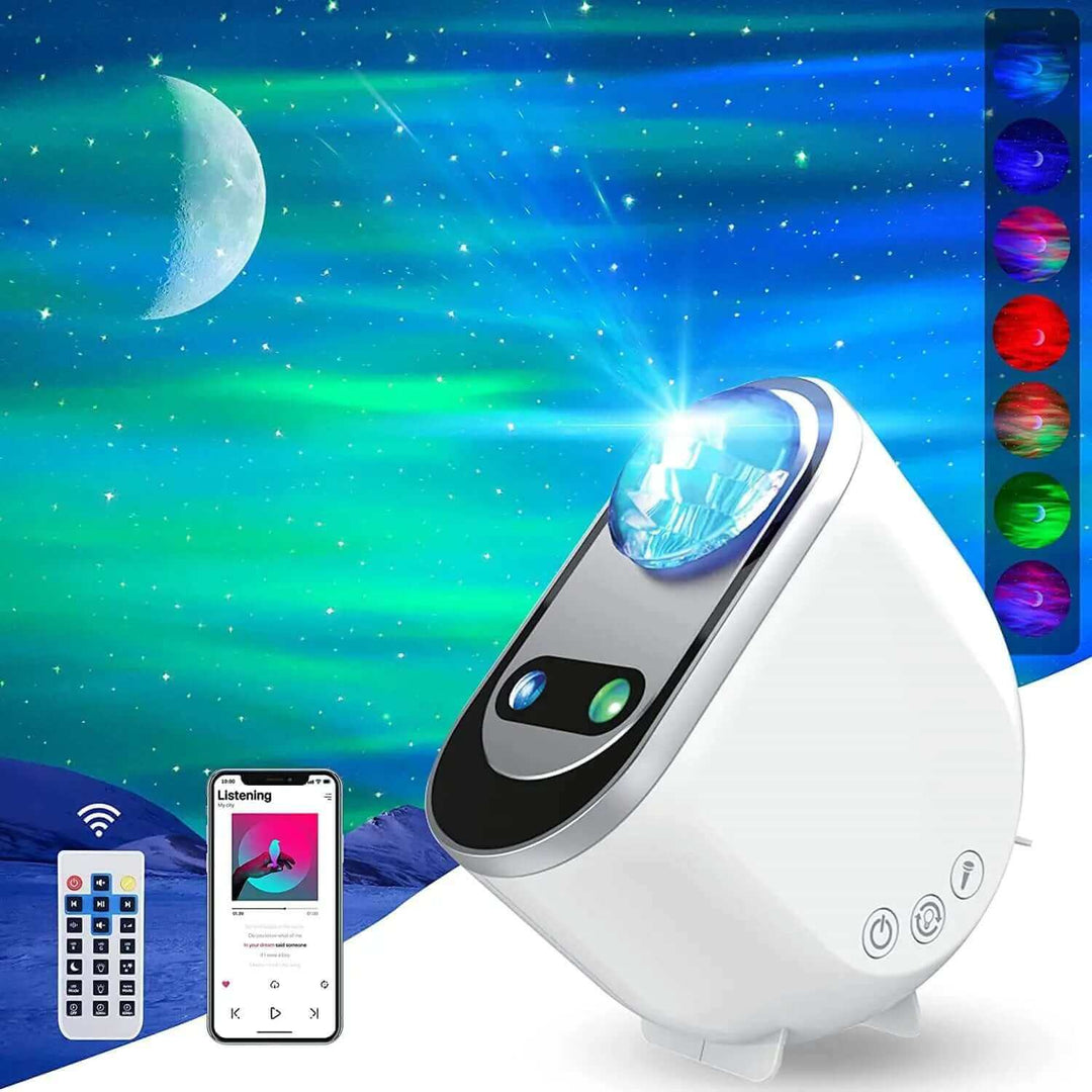 Aurora Borealis Starlight Projectors LED Galaxy Star Atmosphere Galaxy Night Light Home Bedroom Sky Moon Lamp Room Decor Gift | Kalsten