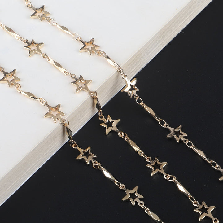Star-Decorated Eyewear Chain Kalsten