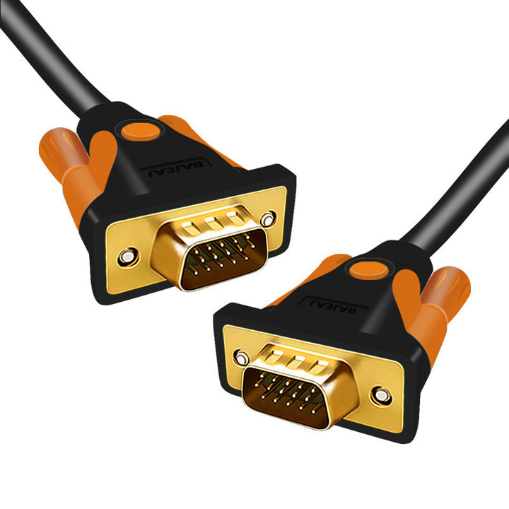 High-performance VGA cable with gold-plated connectors for optimized signal transmission Kalsten