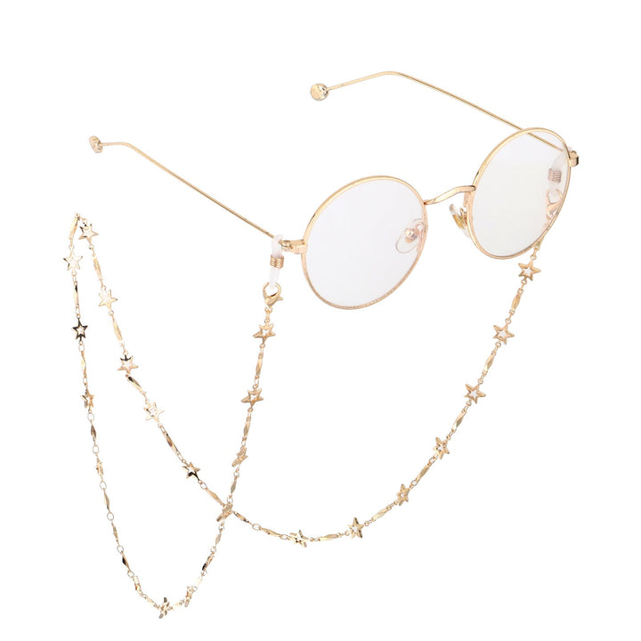 Star-Decorated Eyewear Chain Kalsten