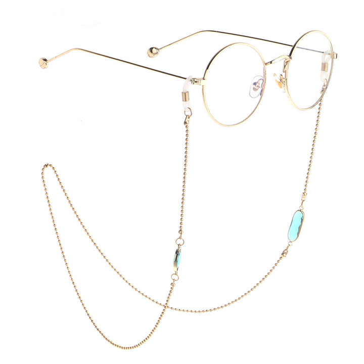 Elegant Blue Stone Necklace Kalsten
