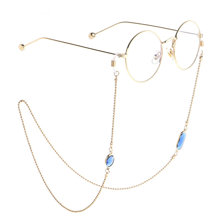Elegant Blue Stone Necklace Kalsten